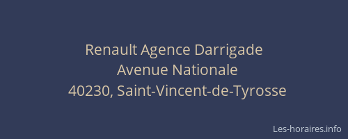 Renault Agence Darrigade