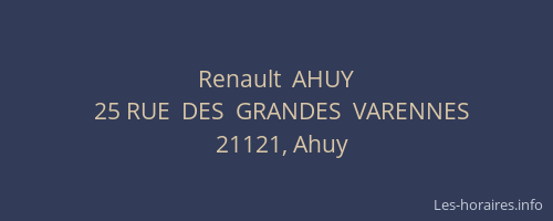 Renault  AHUY