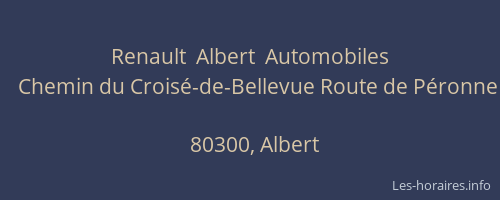 Renault  Albert  Automobiles