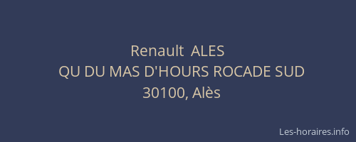 Renault  ALES