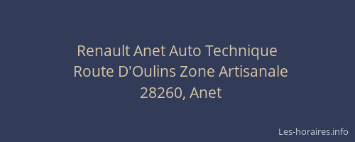 Renault Anet Auto Technique
