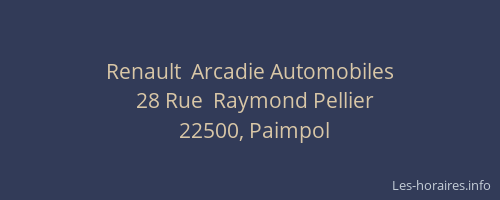 Renault  Arcadie Automobiles