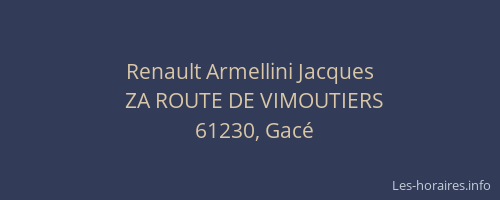 Renault Armellini Jacques