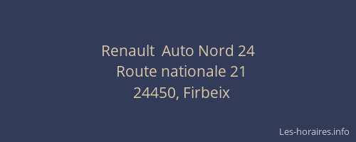 Renault  Auto Nord 24