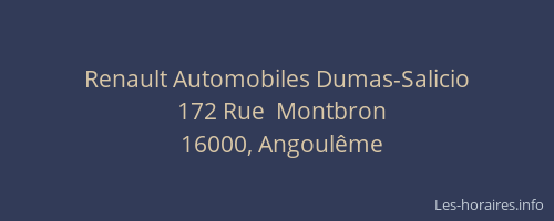 Renault Automobiles Dumas-Salicio