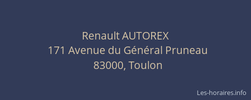 Renault AUTOREX