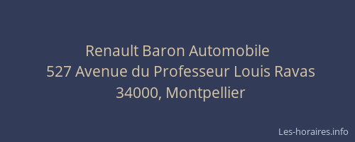 Renault Baron Automobile