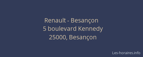 Renault - Besançon