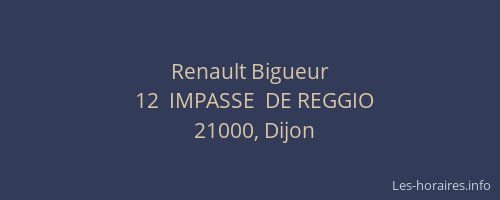 Renault Bigueur
