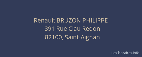 Renault BRUZON PHILIPPE