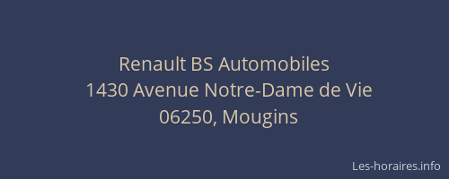Renault BS Automobiles