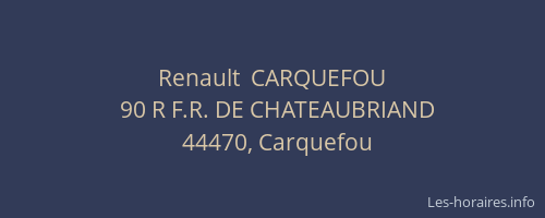 Renault  CARQUEFOU
