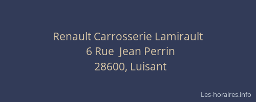 Renault Carrosserie Lamirault