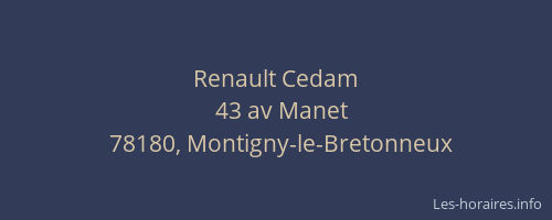 Renault Cedam