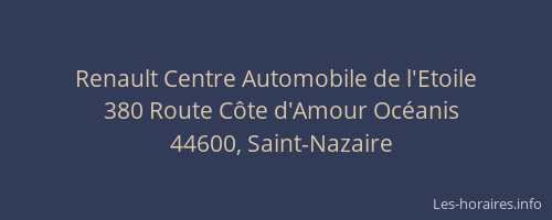 Renault Centre Automobile de l'Etoile