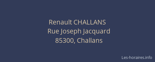 Renault CHALLANS