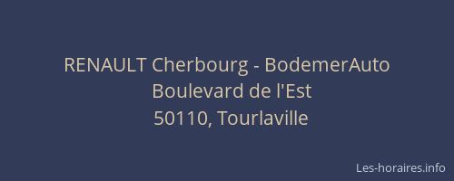 RENAULT Cherbourg - BodemerAuto