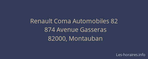 Renault Coma Automobiles 82