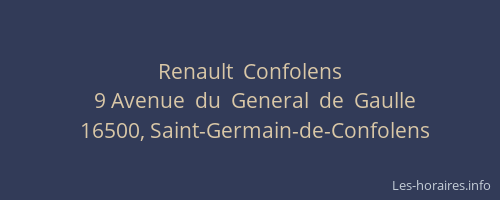 Renault  Confolens