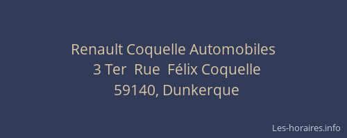 Renault Coquelle Automobiles