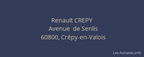Renault CREPY