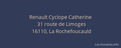 Renault Cyclope Catherine