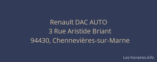 Renault DAC AUTO