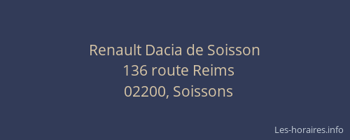 Renault Dacia de Soisson