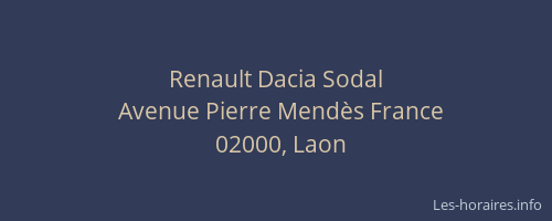 Renault Dacia Sodal
