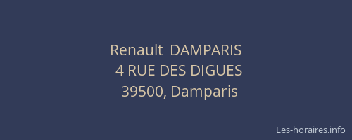 Renault  DAMPARIS