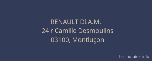 RENAULT Di.A.M.