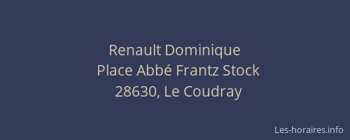 Renault Dominique