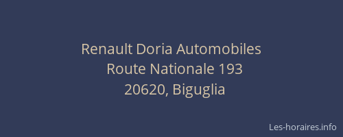 Renault Doria Automobiles