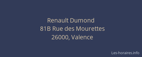Renault Dumond