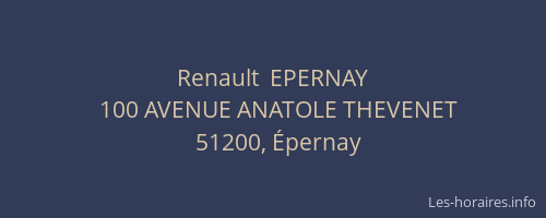 Renault  EPERNAY