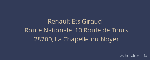 Renault Ets Giraud