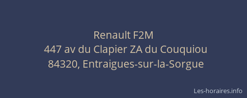 Renault F2M