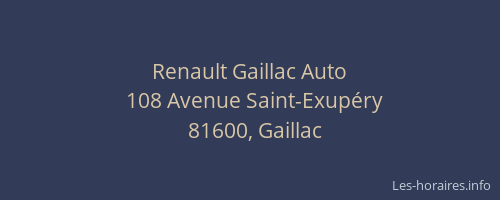 Renault Gaillac Auto