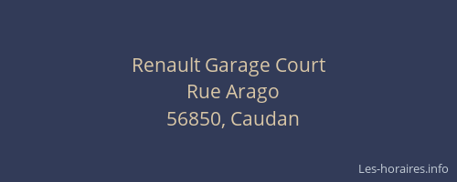 Renault Garage Court