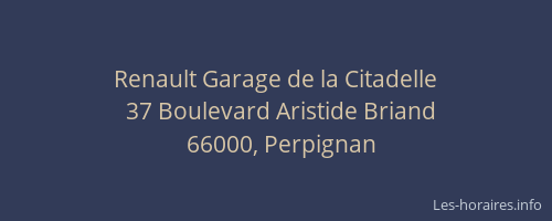 Renault Garage de la Citadelle