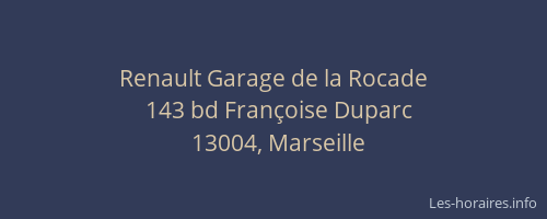 Renault Garage de la Rocade