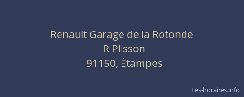 Renault Garage de la Rotonde