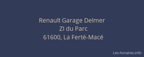 Renault Garage Delmer