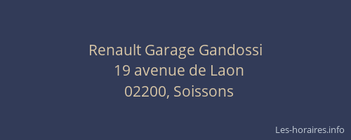 Renault Garage Gandossi