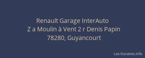 Renault Garage InterAuto