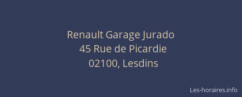 Renault Garage Jurado