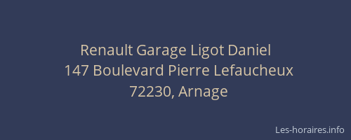 Renault Garage Ligot Daniel