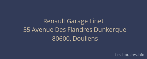 Renault Garage Linet