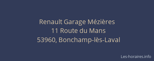 Renault Garage Mézières