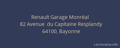 Renault Garage Monr&eacute;al